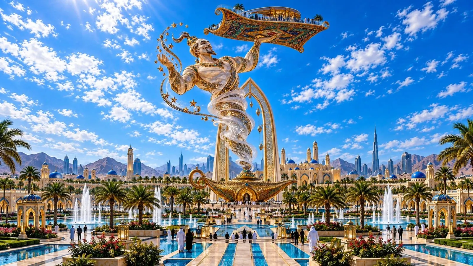 First prize for The Gateway to the Thousand and One Nights