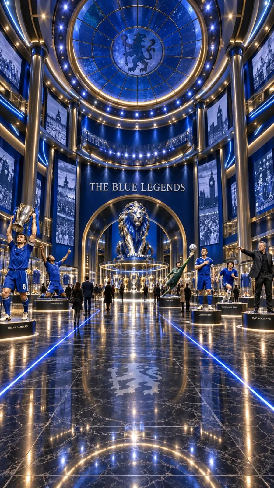 The Blue Legends Hall: The history of Chelsea, in one hall