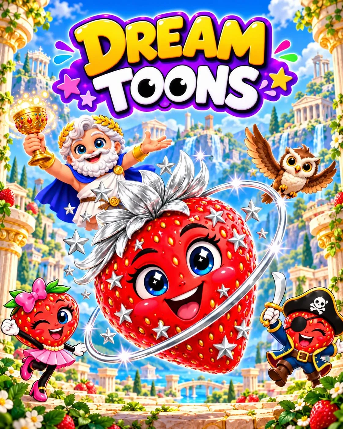 Dream Toons welcomes new friends to Strawby's world