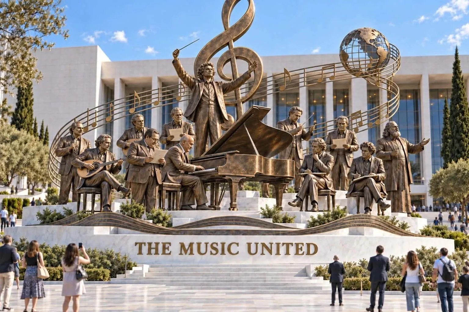 The Music United: A monumental symphony of musical masters